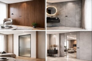 Скрытые двери: архитектура пространства, технологии и материалы