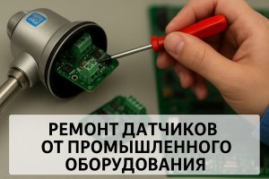 Ремонт датчиков промышленного оборудования
